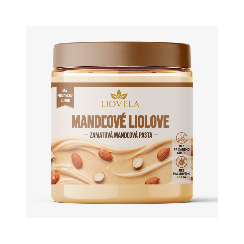 Mandlový Krém Liolove | Jemný Oříškový Krém | LIOVELA
