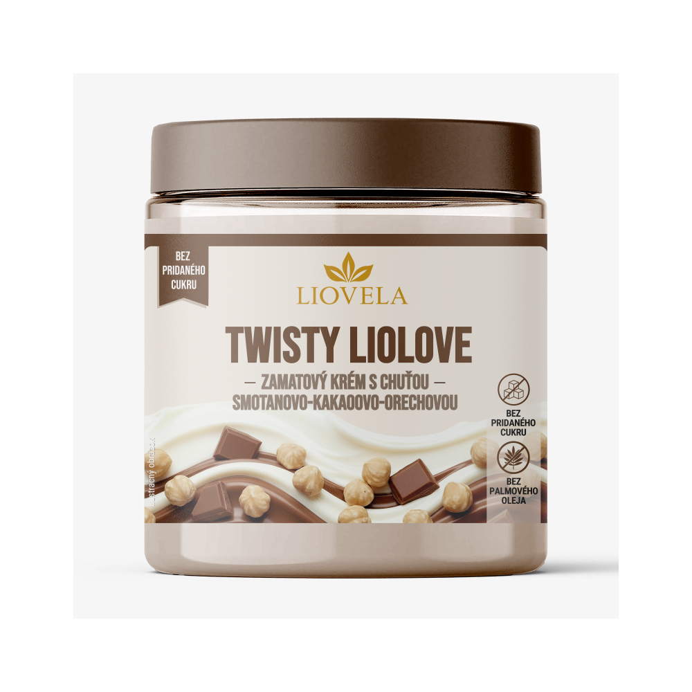 Krém Twisty Smotanovo Kakaovo Orieškový | LioLove | LIOVELA