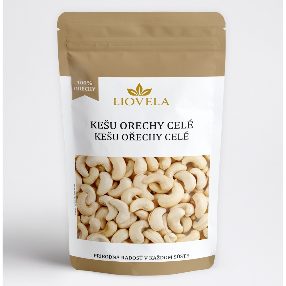 Kešu Orechy Celé – Prémiová Kvalita 100 % Prírodné | Liovela