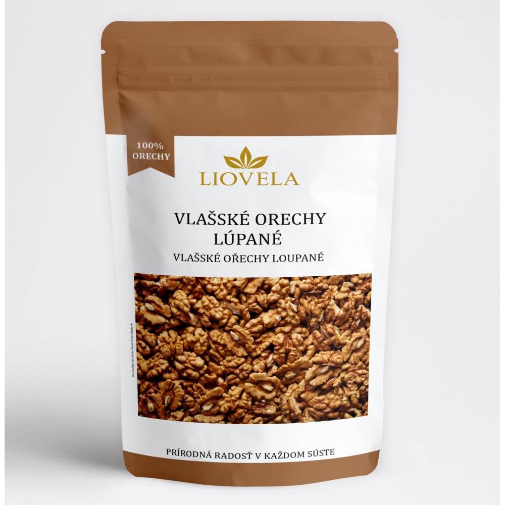 Orzechy Włoskie Łuskane Połówki – Najwyższa Jakość 100% Naturalne | Liovela
