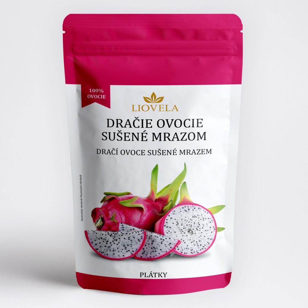 Gefriergetrocknete Drachenfrucht (Pitahaya) – 100% Natur | Liovela
