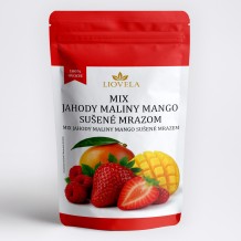 MIX Mrazom Sušeného Ovocia (Jahoda, Malina, Mango) | Liovela