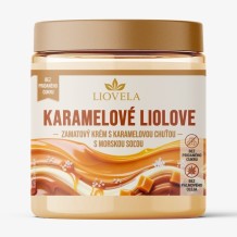 Karamelový Krém Soľ Morská Bez Cukru 300g | LIOVELA