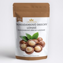 Makadamové Ořechy Loupané – Prémiové 100% Přírodní | Liovela