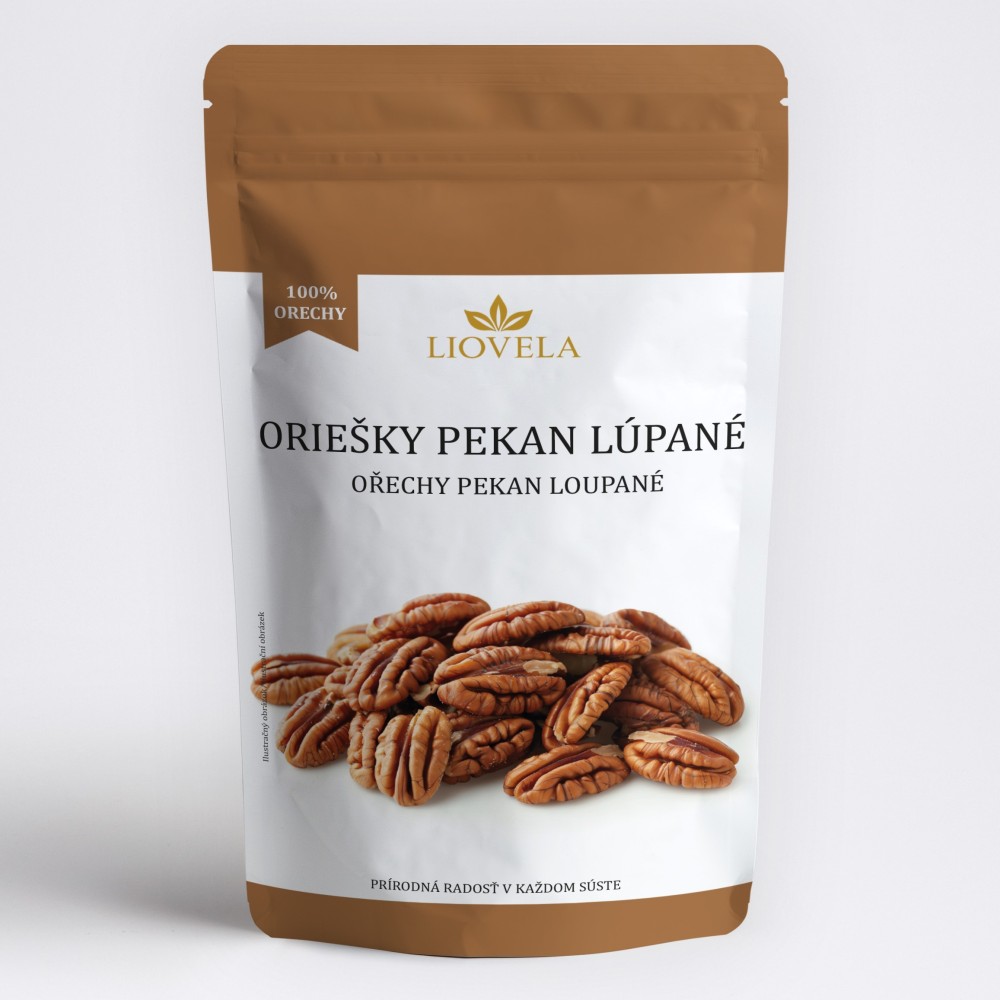 Pekanové Orechy Lúpané – Prémiové 100% Prírodné | Liovela