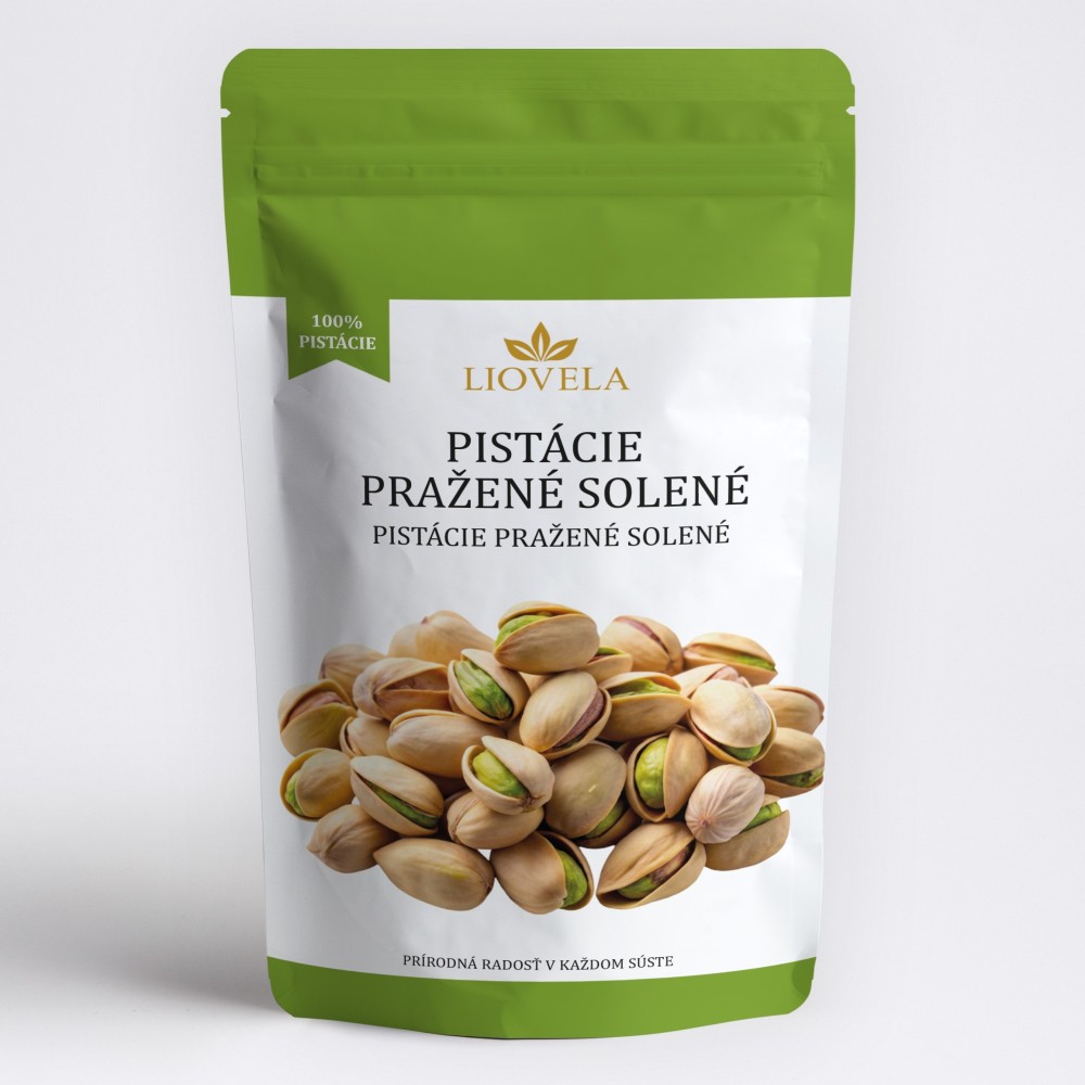 Pistácie Pražené Solené – Prémiová Kvalita 100 % Prírodné | Liovela